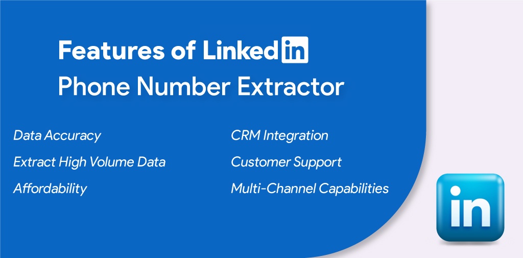 Features of Linkedin Phone Number Extractor